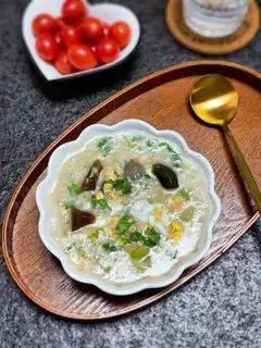 Make Egg oatmeal step 13