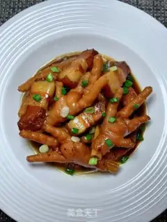 Make Five flowers, chicken claws step 15
