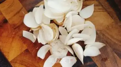 Make Silicon lilies step 1
