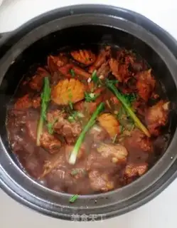 Make The abalone burns the ribs step 8
