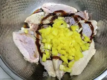 Make Pineapple chicken wings step 5