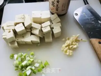 Make Soy tofu step 0