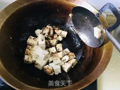 Make Soy tofu step 2