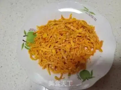 Make Eggs fried with radish step 2