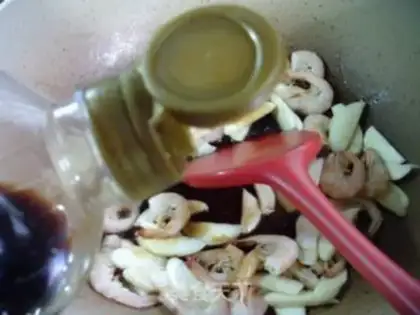Make Sea-white shrimp is fried step 6