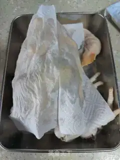 Make The family salt chicken step 1