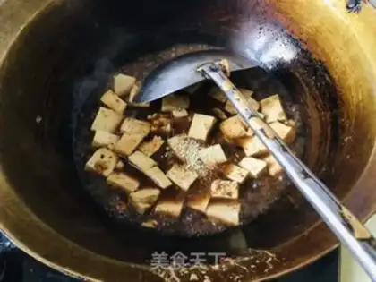 Make Soy tofu step 4