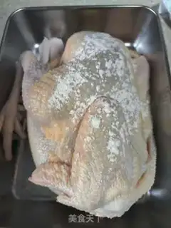 Make The family salt chicken step 2