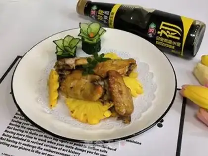 Make Pineapple chicken wings step 11