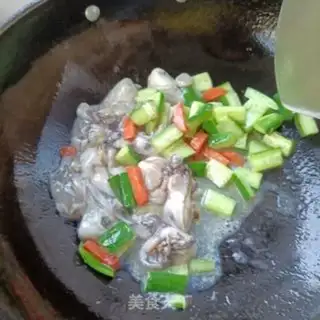 Make cucumber fried oars step 9