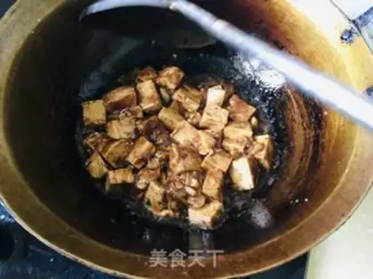 Make Soy tofu step 7
