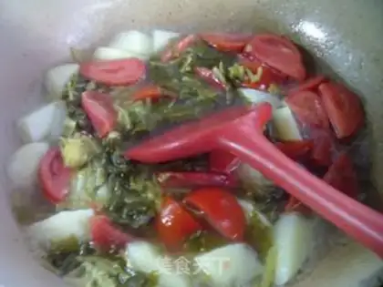 Make Pickles and tomato soup step 5