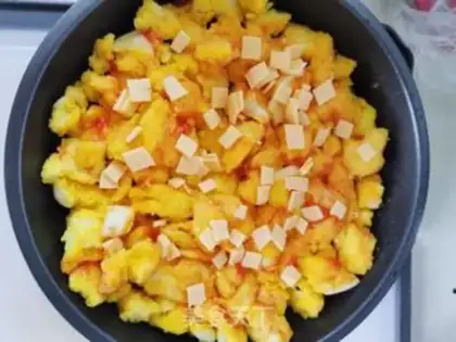 Make Low-fat chicken pizza step 5