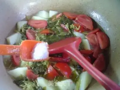 Make Pickles and tomato soup step 7