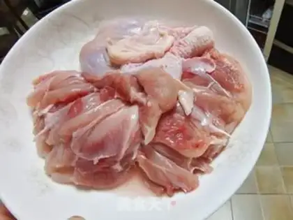 Make Hands tore chickens step 0