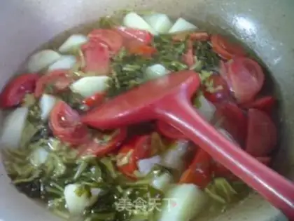 Make Pickles and tomato soup step 8