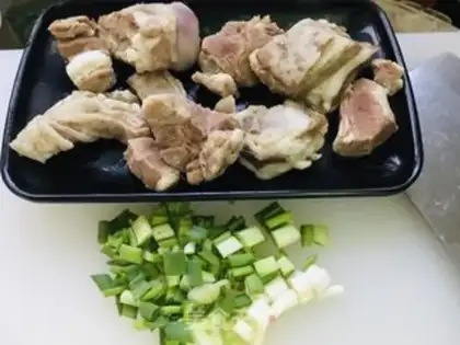 Make Fan lamb soup step 2