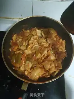 Make Xinjiang fried noodles step 12