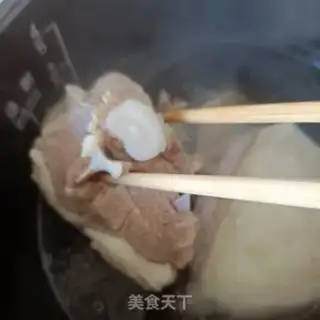Make A radish lamb soup step 5