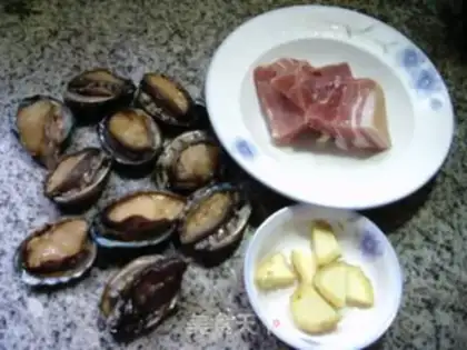 Make Salted abalone step 0