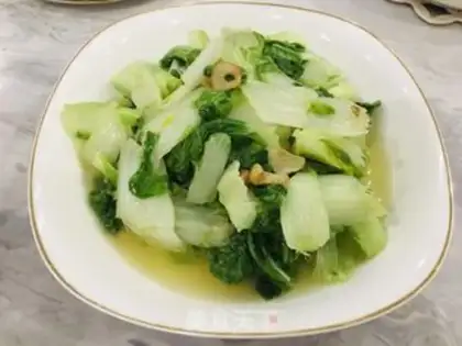 Make Garlic cabbage step 5