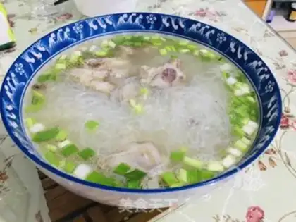 Make Fan lamb soup step 6