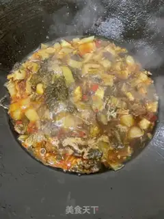 Make Sour and sour meat step 9