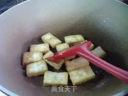 Make Soy tofu step 2