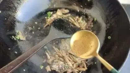 Make A simple tofu brain step 4