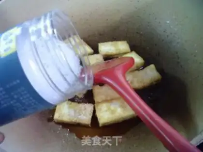 Make Soy tofu step 5