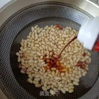 Make Hot soy beans step 1