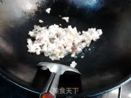 Make ♪ Dry the sauce and white corn bread ♪ step 3