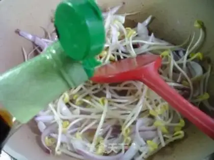 Make Bean sprouts onions step 3