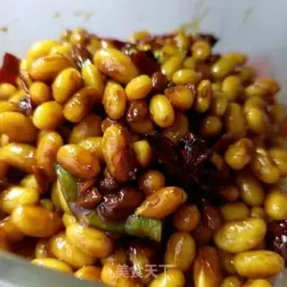 Make Hot soy beans step 8