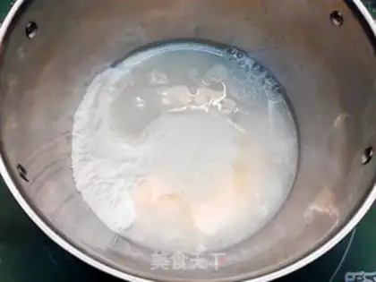 Make ♪ Dry the sauce and white corn bread ♪ step 11