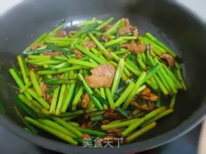 Make Garlic fried meat step 4