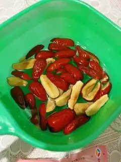 Make Red dates step 0