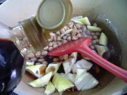 Make Peanut rice step 5