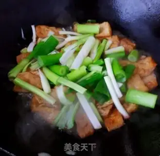 Make Tofu onions step 5