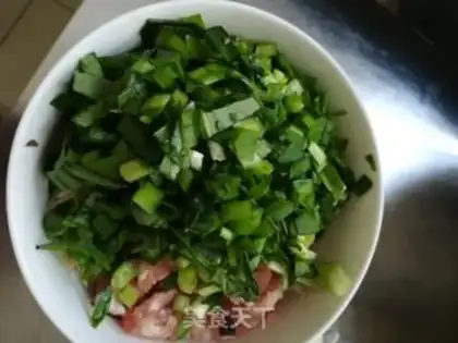 Make Three fresh dumplings step 5