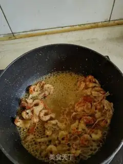 Make Lobster rice powder step 7