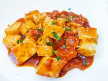 Make Tomato tofu step 0
