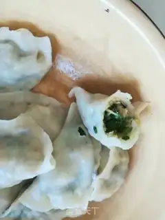 Make Three fresh dumplings step 10