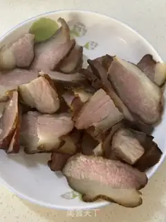 Make Garlic meat step 1
