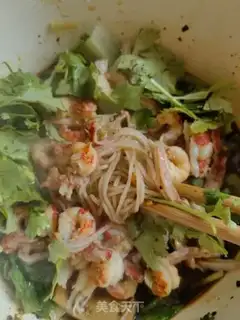 Make Lobster rice powder step 11
