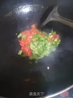 Make Celery and lamb fried rice powder step 6