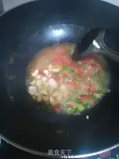 Make Celery and lamb fried rice powder step 7