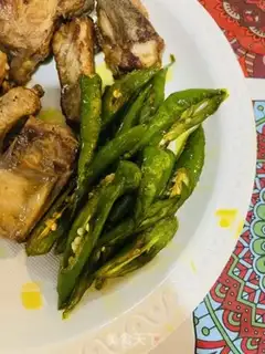 Make Spicy chops, shrimp step 5