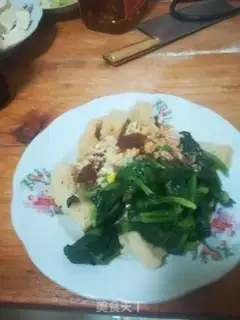 Make A spinach noodle step 2