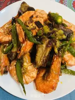 Make Spicy chops, shrimp step 11